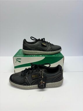 Puma Men’s Black Sneakers with Gray Speckled Soles/no original box included/